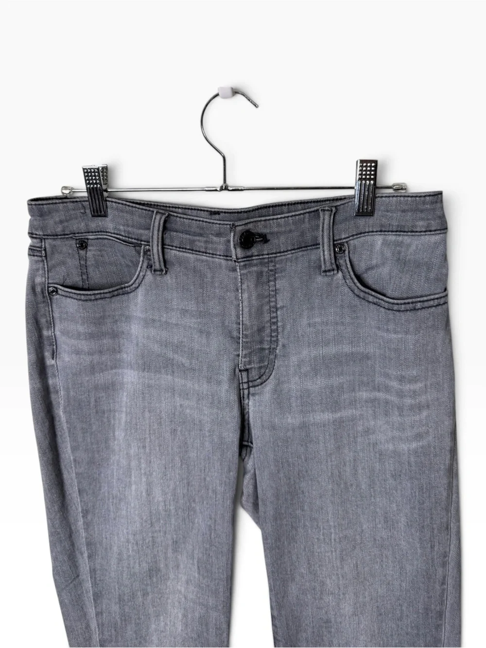 Talbots Gray Size 6P Flawless Slim Ankle Jeans